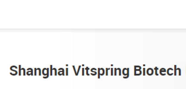 Shanghai Vitspring Biotech Limited